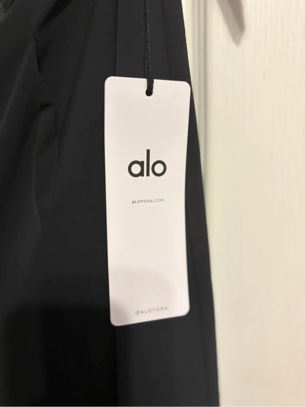 ALO Yoga Black Women's Jumpsuit - Minimal Logo Tag Visible